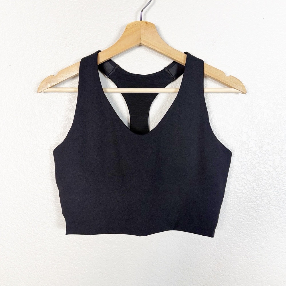 SPANX‎ Core Sports Bra Size L Womens Longline Medium Support Active Workout